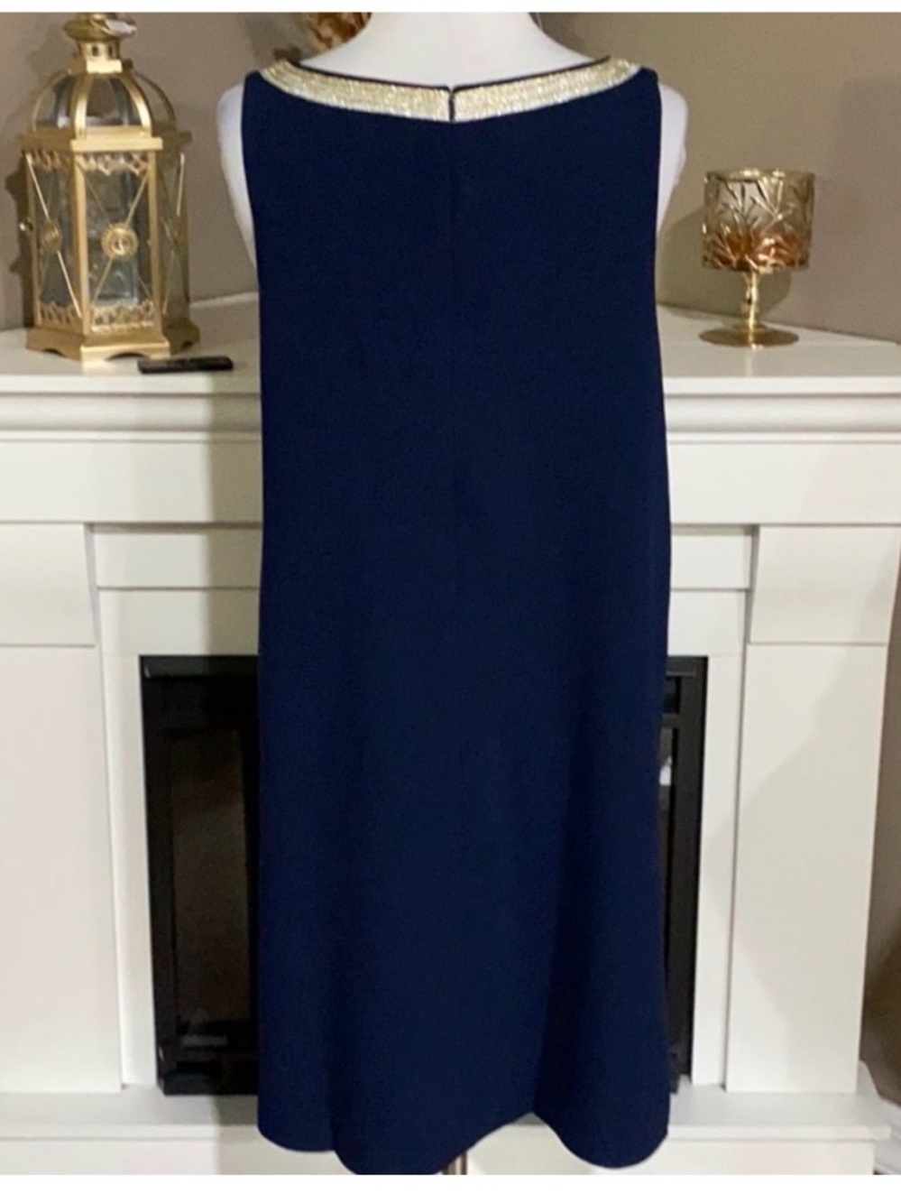 Lilly Pulitzer Cherlyn Soft Shift Dress Navy - Picture 5 of 8